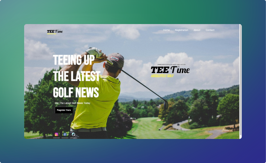 Tee Time Golf Project